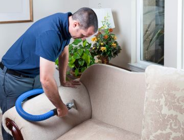 Upholstery cleaning in Belleair by Certified Green Team